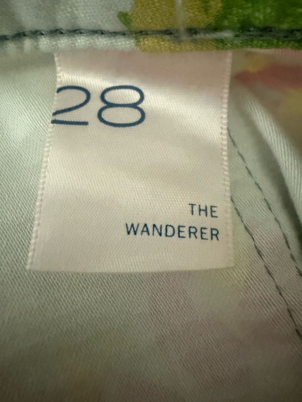 Pilcro (Anthropologie) “The Wanderer” Low-Rise Floral Cut-off Shorts Size 28 - Picture 9 of 9